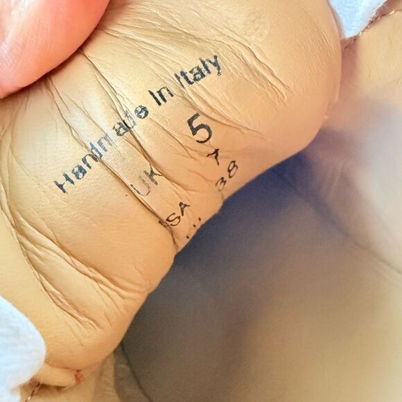 Royal Albartross Luna Sneaker Spikeless Golf Shoe Red 38 / US 7 Made in Italy - Picture 14 of 15